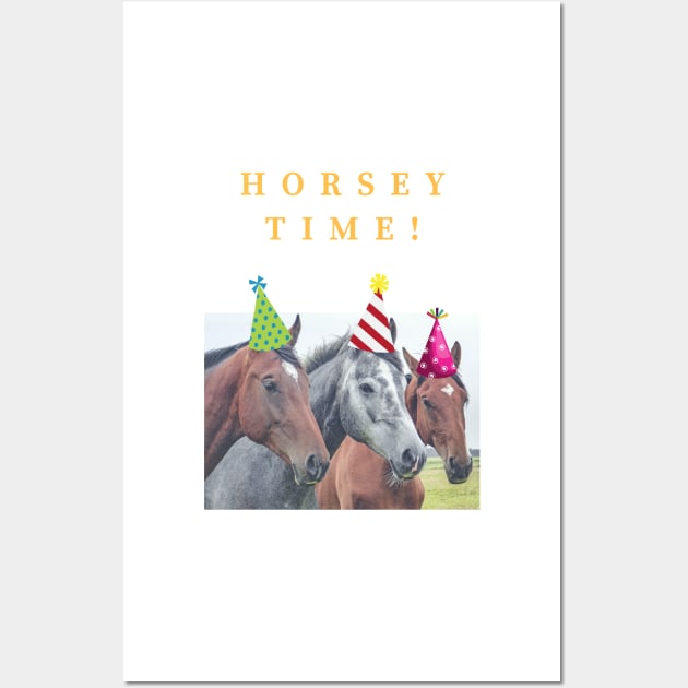 Horsey Time--for Horse Lovers Wall Art by Prairie Ridge Designs